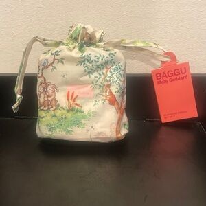 BAGGU Molly Goddard Pastel Print Drawstring Bag